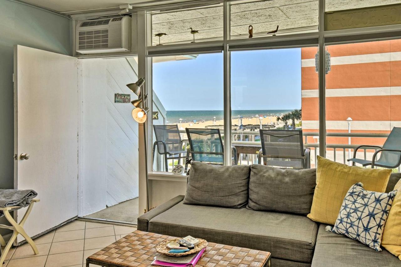 Oceanfront Resort Studio On Virginia Beach! ภายนอก รูปภาพ