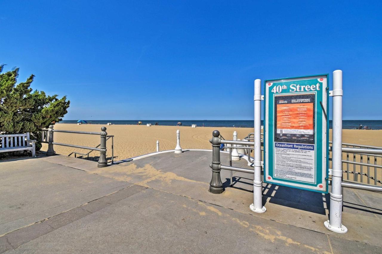 Oceanfront Resort Studio On Virginia Beach! ภายนอก รูปภาพ